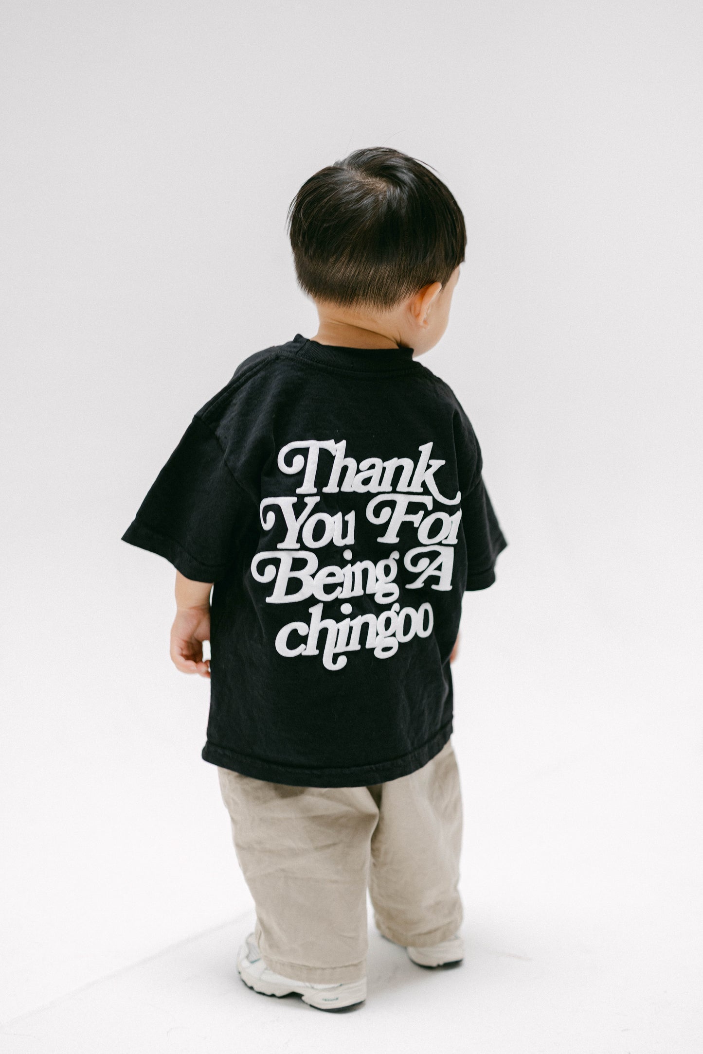 Kids Snack Club Tee (Off-Black)