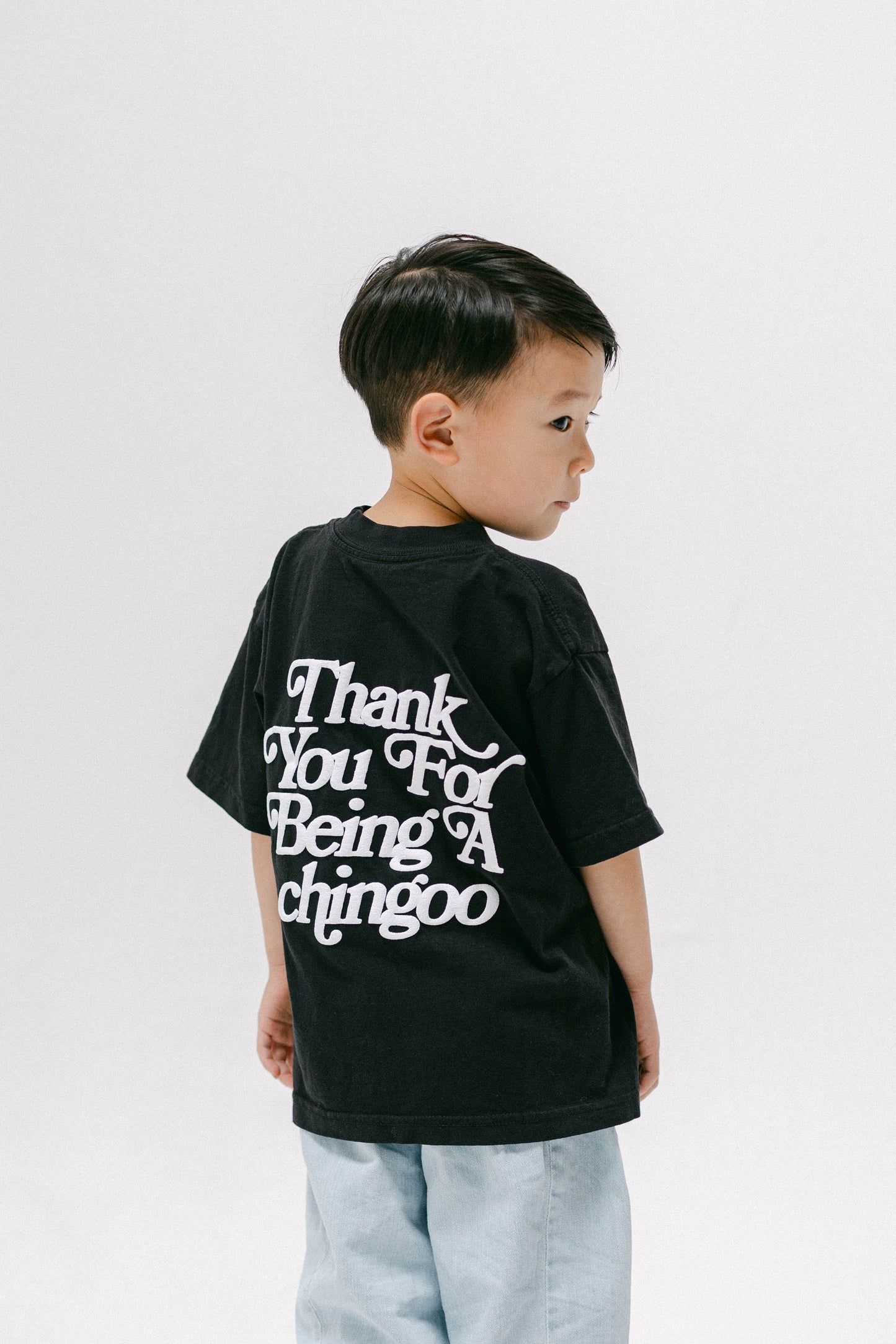 Kids Snack Club Tee (Off-Black)